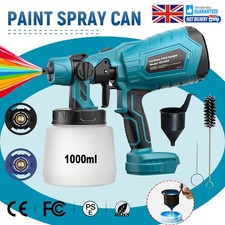 Cordless Spray Gun For Makita 18v Spray Gun Airless Paint Spray Usa Stock
