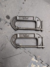 Vintage Jorgensen No 106 C Clamp 6โ Made in the USA. Set Of 2.