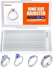 Ring Size Adjuster for Loose Rings,12 Pack-4 Sizes Invisible 12 