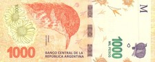 Argentina / Argentinia - 1000 Pesos - 2017 - 2022 - P 366 - UNC