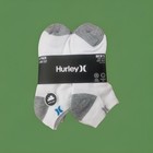 New Mens Hurley 6 Pack Cushioned Low Cut Socks. — photo 1