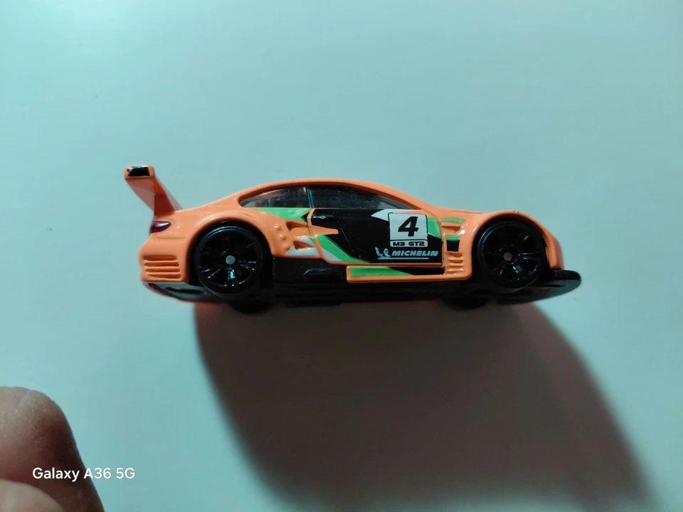 2011 Orange BMW M3 GT2 Hot Wheels GRX89 | Decal Error - Image 3 of 3