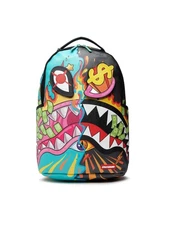 NEW Sprayground Dazed & Shark Double Life (With Removable Eyes Patches) Backpack