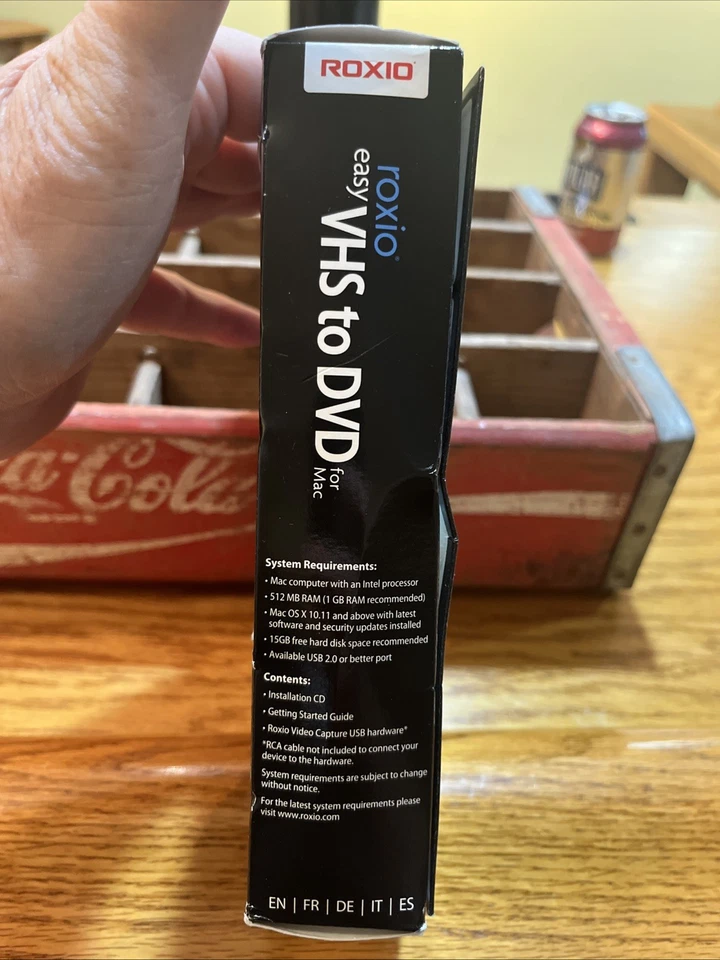 Roxio Easy VHS to DVD for Mac | VHS, Hi8, Video8 to DVD or Digital Converter NEW - Image 3 of 3