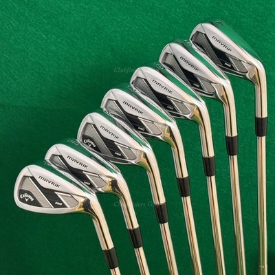 Callaway Mavrik Pro 4-PW Iron Set Dynamic Gold Tour Issue X100