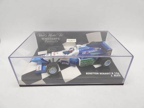Benetton Renault B196 Jean Alesi #3 1996 MINICHAMPS 1/43 F1 Formula 1 - Picture 2 of 2