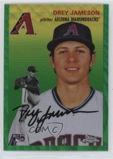 2023 Chrome Platinum Anniversary Green Wave Refractor 12/99 Drey Jameson 0i4k