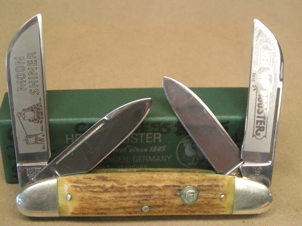 Hen & Rooster Original Collectible Folding Knives 4 Blades for 