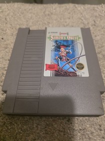 Castlevania/Dracula II Simons Quest Nintendo NES Konami 1987 solo cartuccia
