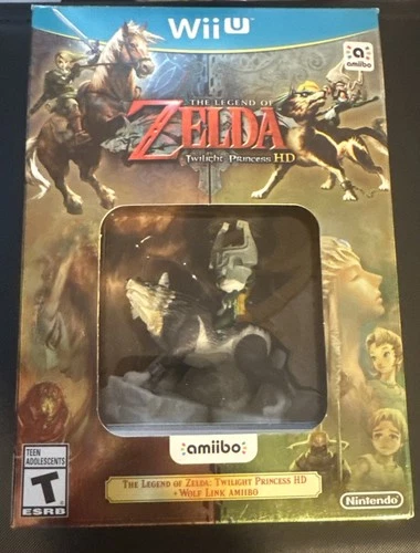 Twilight Princess HD Wii U Amiibo Bundle - BRAND NEW/OPENED for quality check