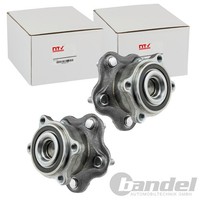2X NTY RADLAGER-SATZ Hinten Beidseitig Passend FÜR Nissan Pathfinder Quest |