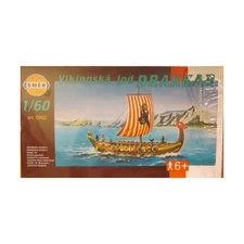 SMER Model Kit Viking Ship Drakkar VG+/NM