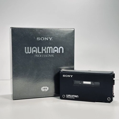 Sony WM-D6 Walkman Cassette Player Original Box Vintage