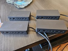 Lot of 4 Microsoft Surface Dock Gen 1 Model 1661 w/ Power Supplies   Tested