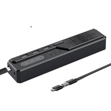 3 in 1 USB Computer Speaker with Microphone, PC Laptop Desktop Conference Spe...