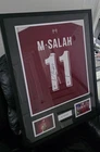 Liverpool Soccer Jersey Mohamed Salah  Autograph, Beckett Certified
