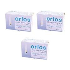 Orlos Weight Loss Aid 60mg Capsule 84s - Triple Pack