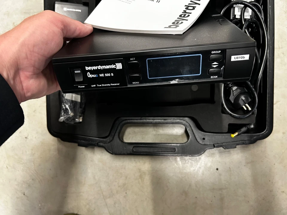 Beyerdynamic Opus NE 500s / Taschensender TS800  798-822 MHz Inkl Case Nr-1 - Bild 2 von 4