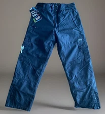 Ocean & Earth Men's Water Resistant Snow Ski Snowboard Pants - Black - Size XL