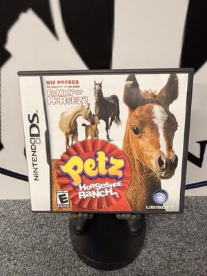 Petz: Horseshoe Ranch COMPLETE! (Nintendo DS, 2009) FREE SHIPPING!