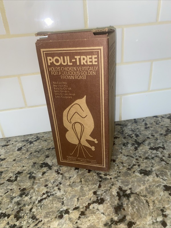 Poul-Tree Vertical Chicken Roaster NIB