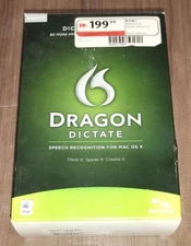 Nuance Dragon Dictate 2.0 Speech recognition for Mac OS X Speak and words appear