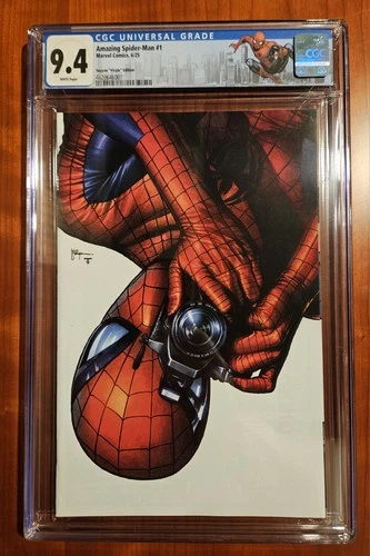 Amazing Spider-Man #1 CGC 9.4 C2E2 Surprise Drop Lt. 500 Suayan Cust. label 🔥