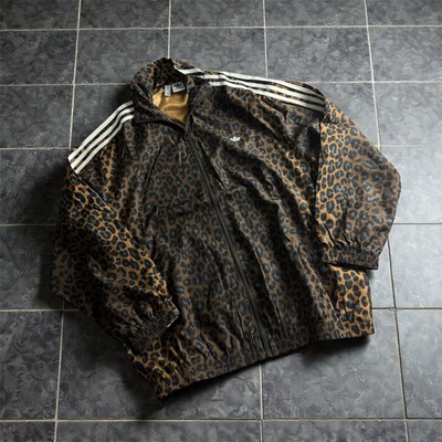 Adidas Firebird Leoparden Track Top Jacke S
