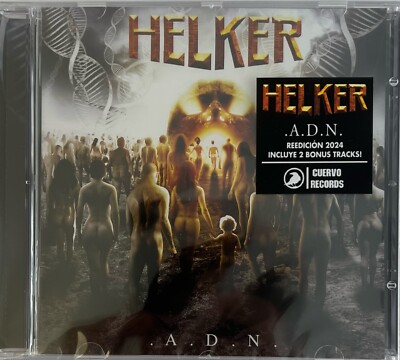CD HELKER A.D.N. BRAND NEW SEALED Reissue 2024 w/ 2 Bonus Tracks