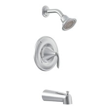 Moen Eva Collection T62133 Chrome Posi-Temp Pressure Balanced Tub  Shower Trim