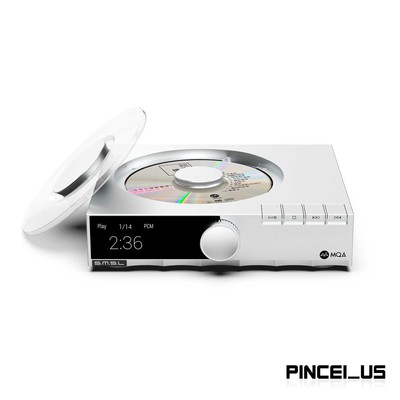 SMSL PL200T High Performance MQA-CD Digital Turntable CD Player For Clock Input