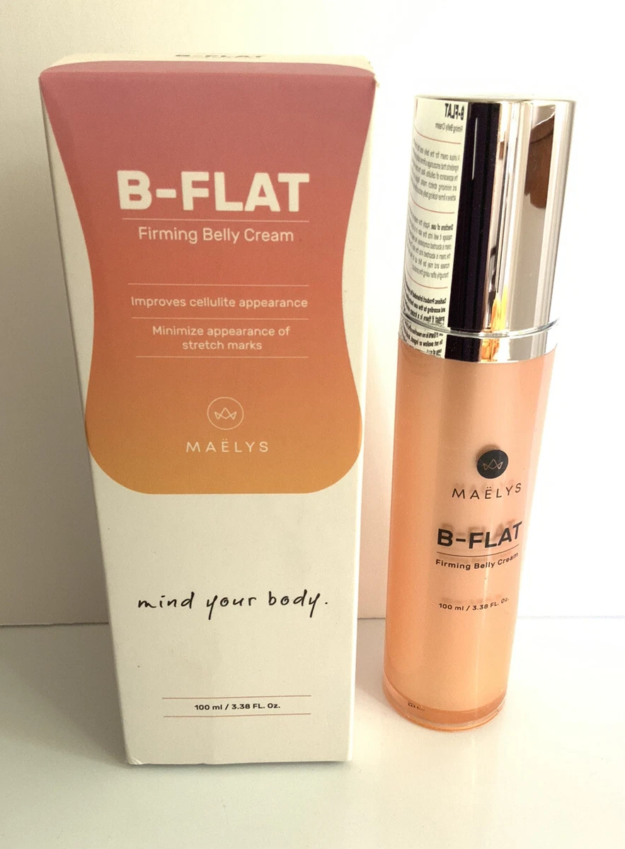 Maelys B-FLAT firming belly cream cellulite/stretch marks. 100 ML 2024  &2025 Exp