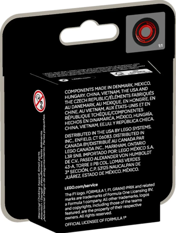 Coches de carreras coleccionables Lego Fórmula F1 71049 nuevos sellados de fábrica 2025 ¡Tú eliges! Foto 3 de 3