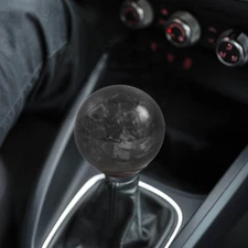 Real Racing Carbon Fiber Ball Manual MT Gear Shift Shifter Knob 2.05" Universal