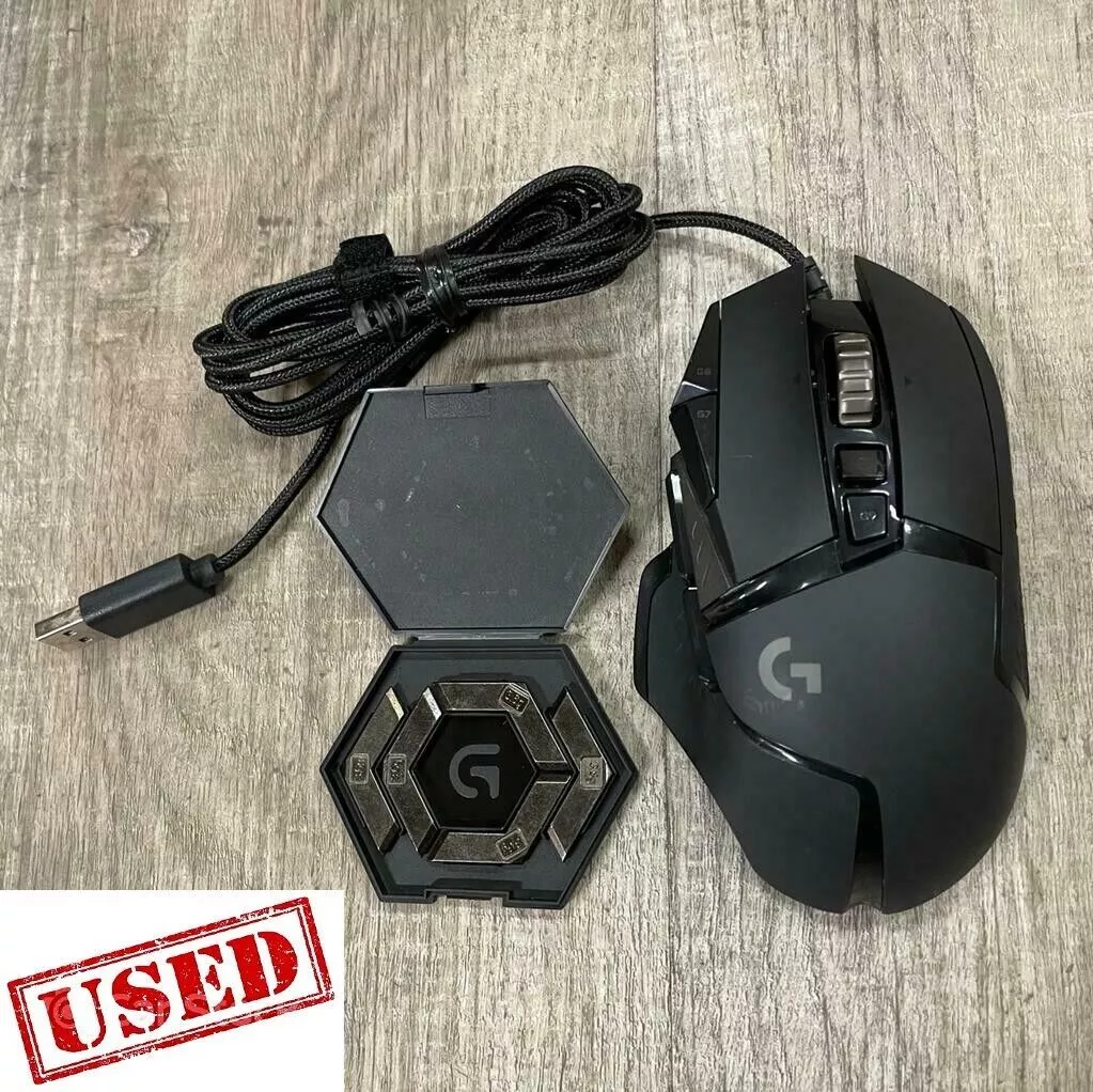 IGH Components - Mouse Logitech Gaming G502 Black Hero