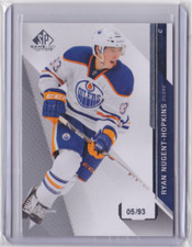 2014-15 UD SP GAME USED TRUE BASE 5/93 RYAN NUGENT-HOPKINS #3 EDMONTON OILERS