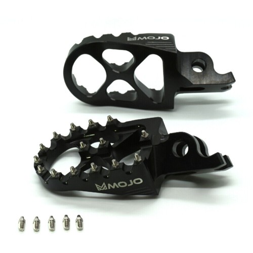 MOJO Honda Footpegs - CNC Billet 7075 Aluminum | MOJO-HON-FP-BLK