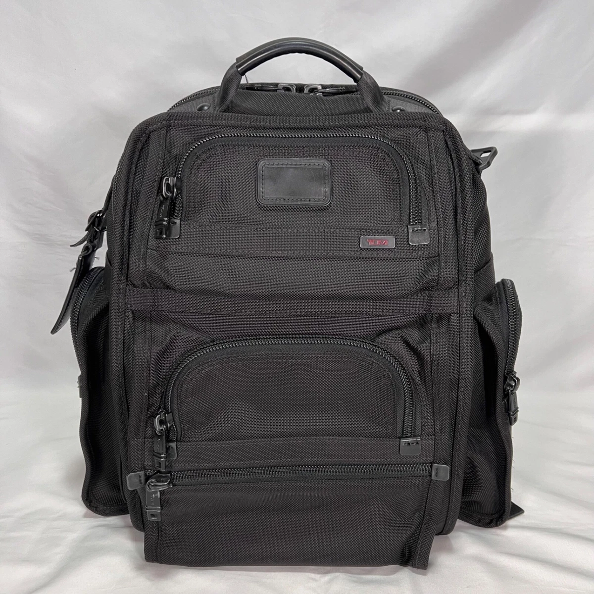 TUMI 26578DH T-Pass Black Backpack l Black Good Condition
