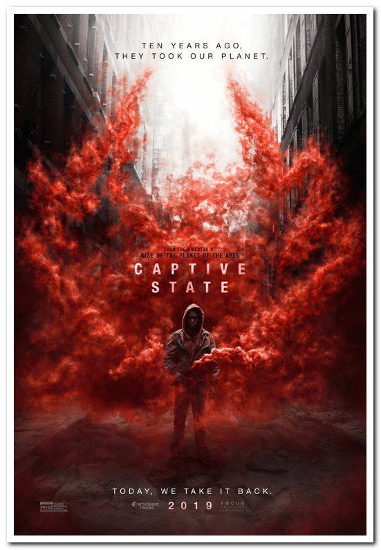 CAPTIVE STATE -2019- original D/S 27X40 ADVANCE Movie Poster