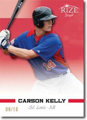 CARSON KELLY 2012 Rize Rookie RED Paragon RC #/10 | eBay