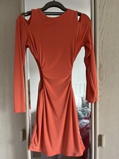 Pretty little thing orange dress