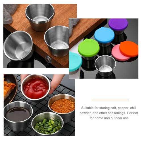 6pcs Travel Adorable Seasoning Bottles Soy Sauce Containers Small Sauce Bottles - Picture 4 of 12
