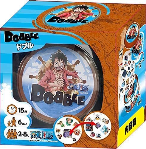 Ensky DOBBLE One Piece Nuevo Juego de Cartas a Juego Anime Japonés Divertido