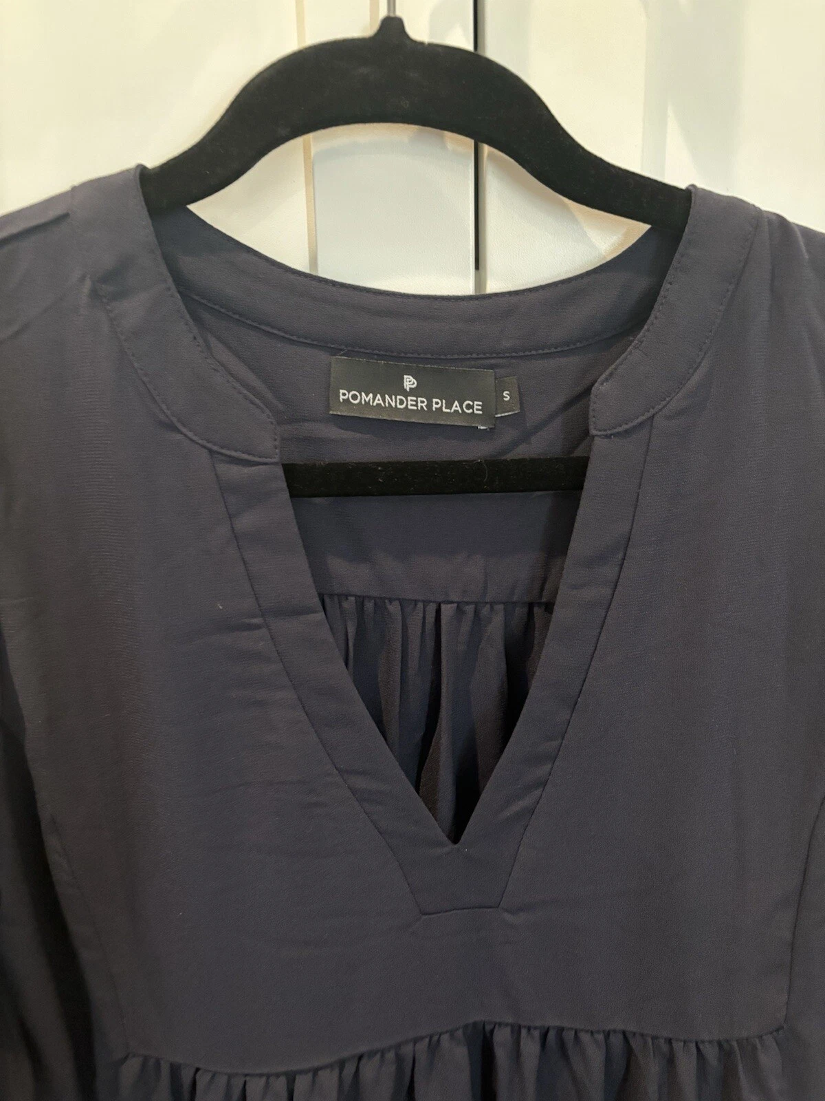 Abito Tuckernuck Pomander Place Navy Kenzo Crepe Taglia S