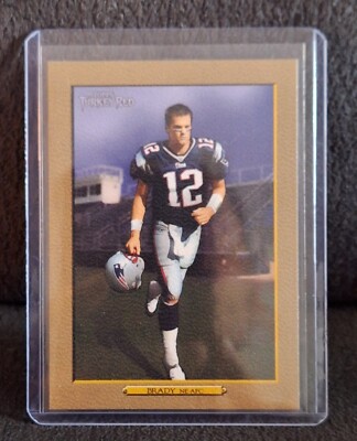 *MINT* 2006 TOM BRADY Turkey Red GOLD 40/50