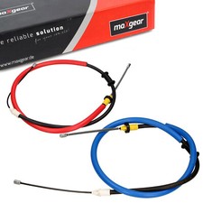 2x MAXGEAR Handbremsseile Seilzug für RENAULT KANGOO NISSAN KUBISTAR