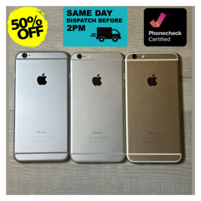 Apple iPhone 6 Plus 16GB 64GB Clean ESN GSM Unlocked Verizon CDMA LTE 4G WIFI 