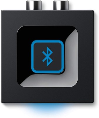 Logitech 980-000912 Multipoint Bluetooth Audio Adapter iPhone Android Schwarz