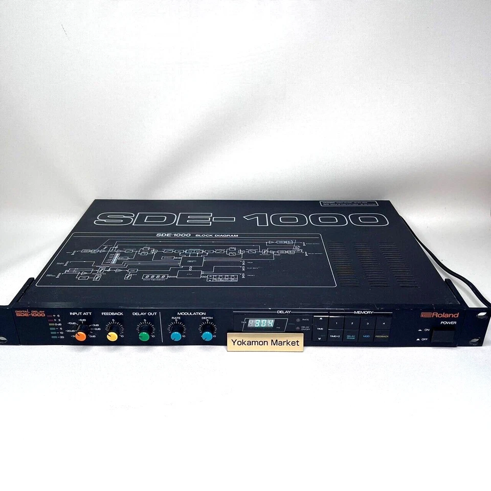 Roland SDE-1000 Digital Delay Rack Effect Processor Vintage Working Effecter - Image 2 of 4