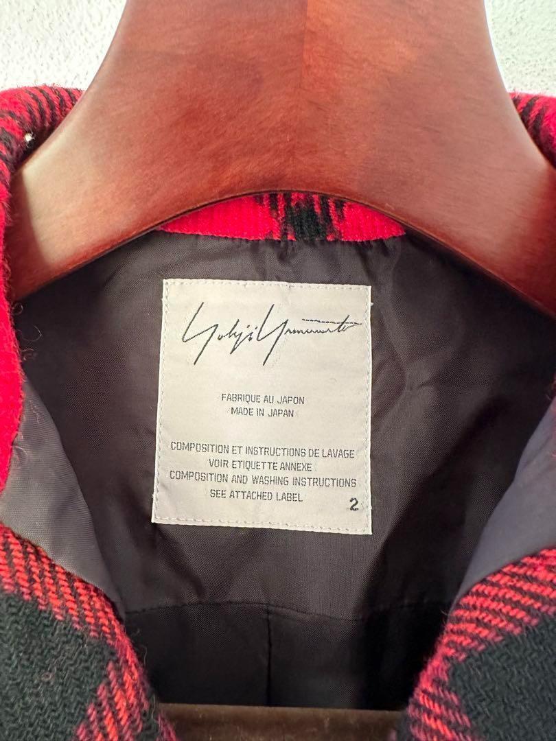 Yohji Yamamoto Wool Check Jacket | eBay Yohji Yamamoto Wool Check Jacket | eBay